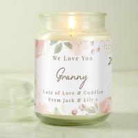 Personalised Wedding Large Scented Jar Candle Extra Image 3 Preview